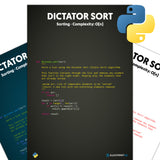 Dictator Sort - Python
